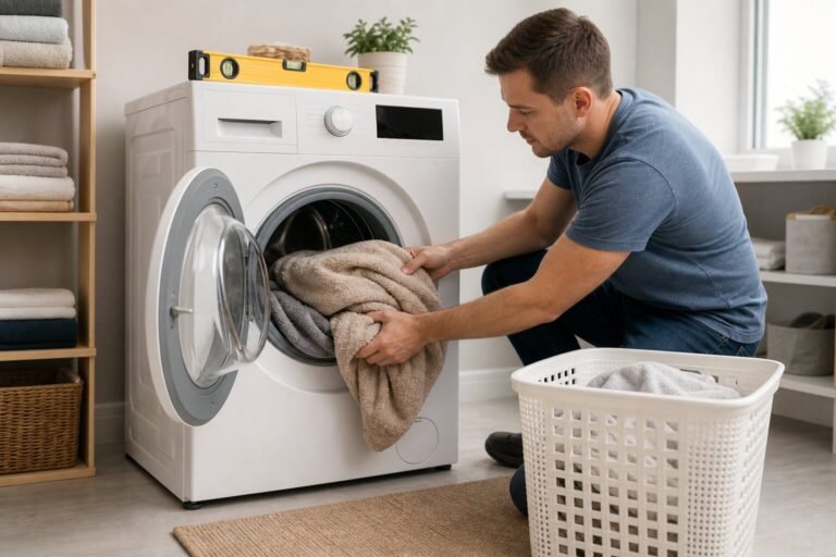 Why a Washing Machine Shakes or Walks During the Spin Cycle